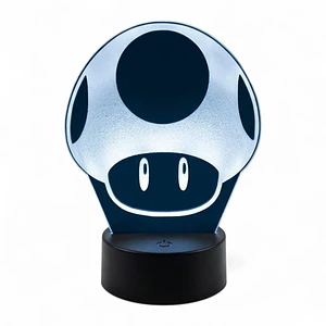 Lampara 3D Toad 7 colores