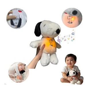 Peluche Snoopy Para Dormir Que Respira Con Música