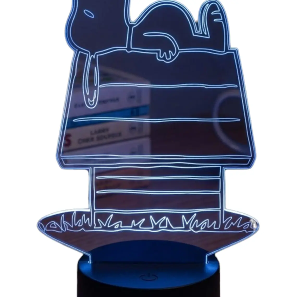 Lampara 3D Snoopy de 7 colores 1