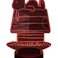 Lampara 3D Snoopy de 7 colores - Miniatura 3