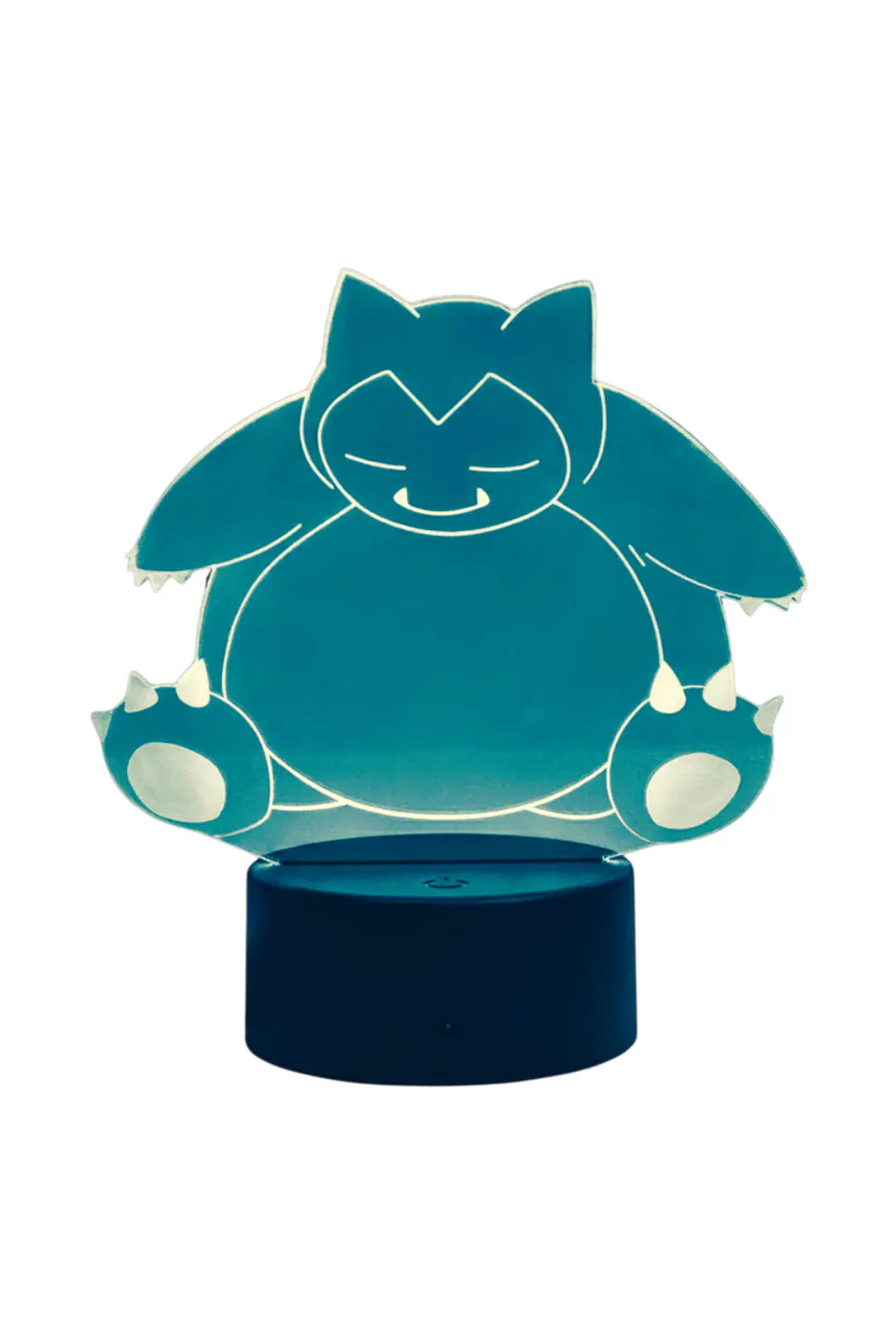 Lampara 3D Snorlax de 7 colores 1
