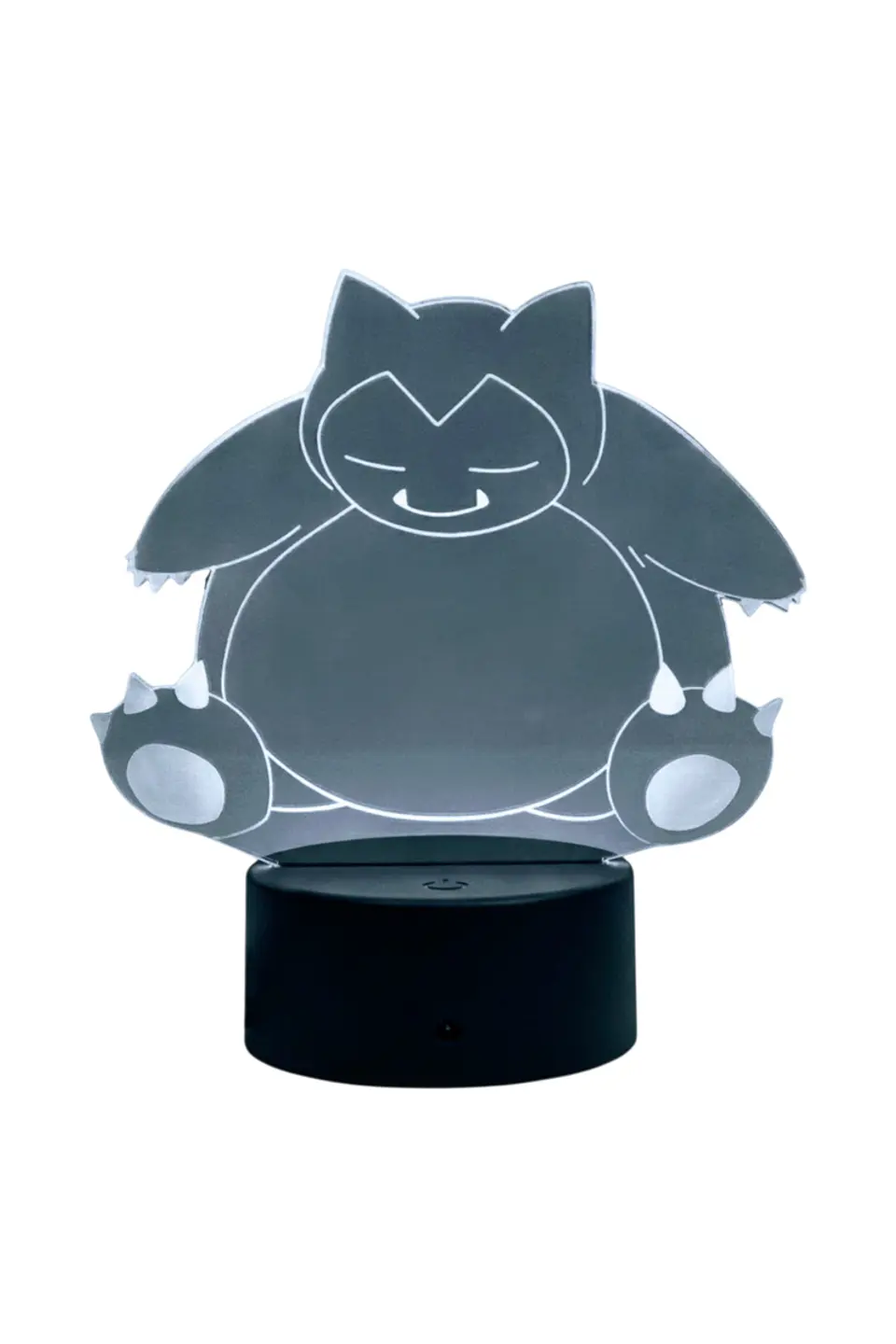 Lampara 3D Snorlax de 7 colores 3