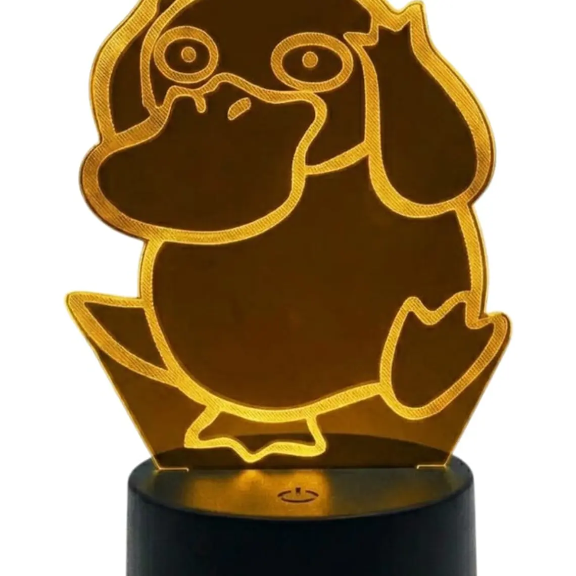 Lampara 3D Psyduck de 7 colores 1