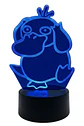 Lampara 3D Psyduck de 7 colores - Miniatura 2