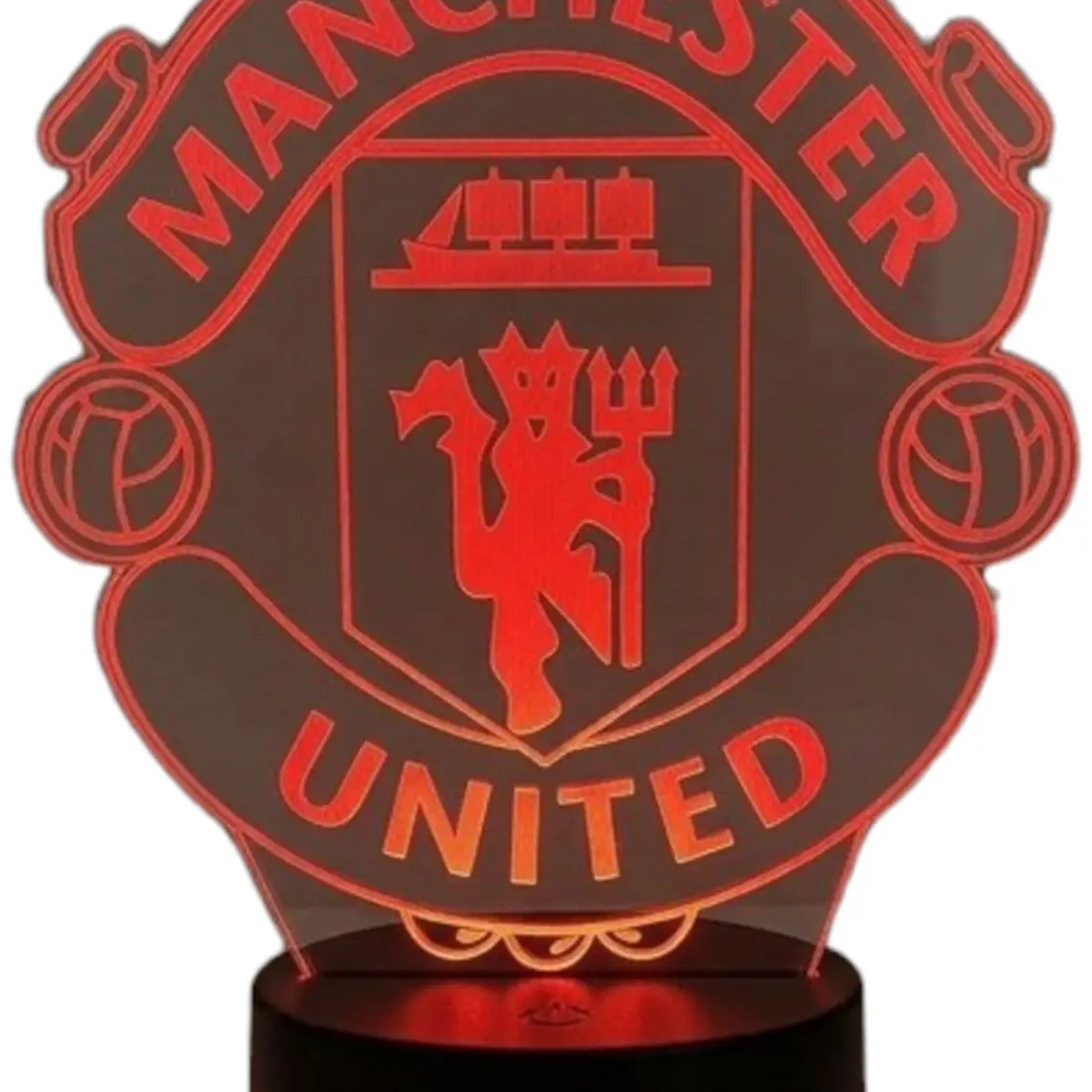Lampara 3D Manchester United de 7 colores 1