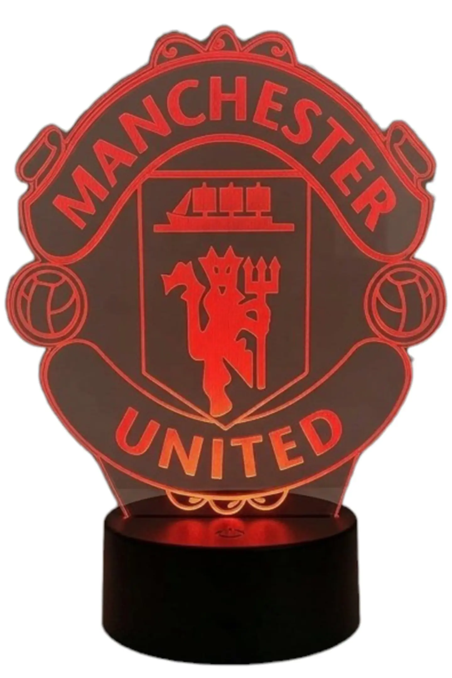 Lampara 3D Manchester United de 7 colores 1
