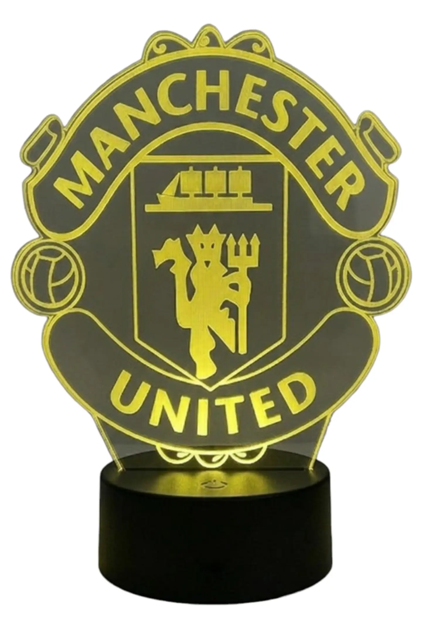 Lampara 3D Manchester United de 7 colores 2