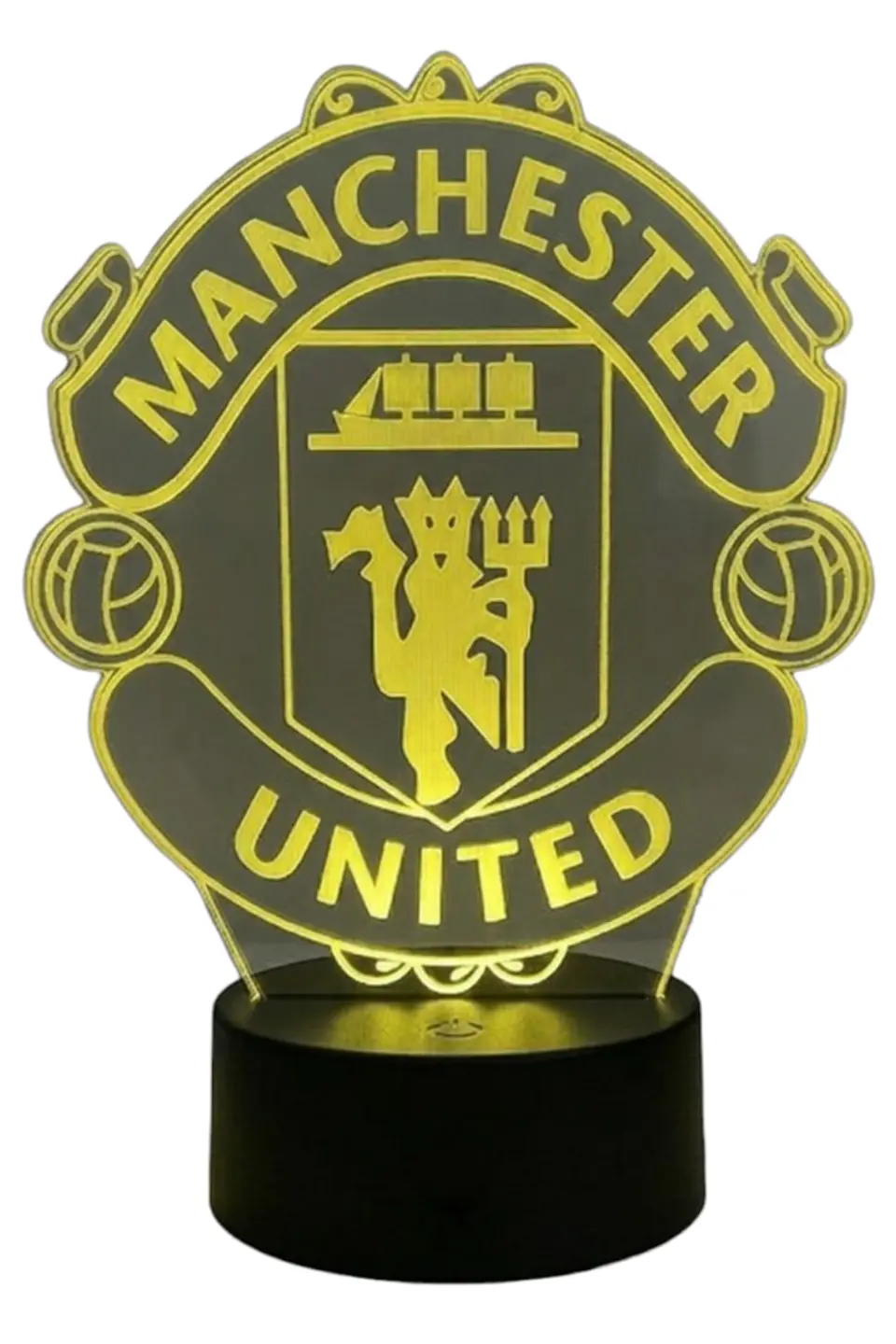 Lampara 3D Manchester United de 7 colores 2