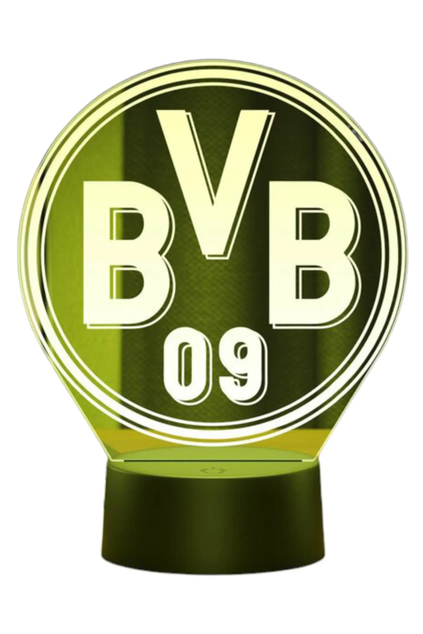 Lampara 3D Borussia Dortmund de 7 colores 1