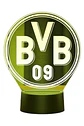 Lampara 3D Borussia Dortmund de 7 colores - Miniatura 1