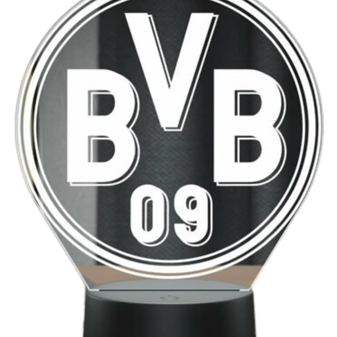 Lampara 3D Borussia Dortmund de 7 colores 3