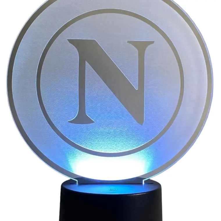 Lampara 3D Napoli  de 7 colores 1