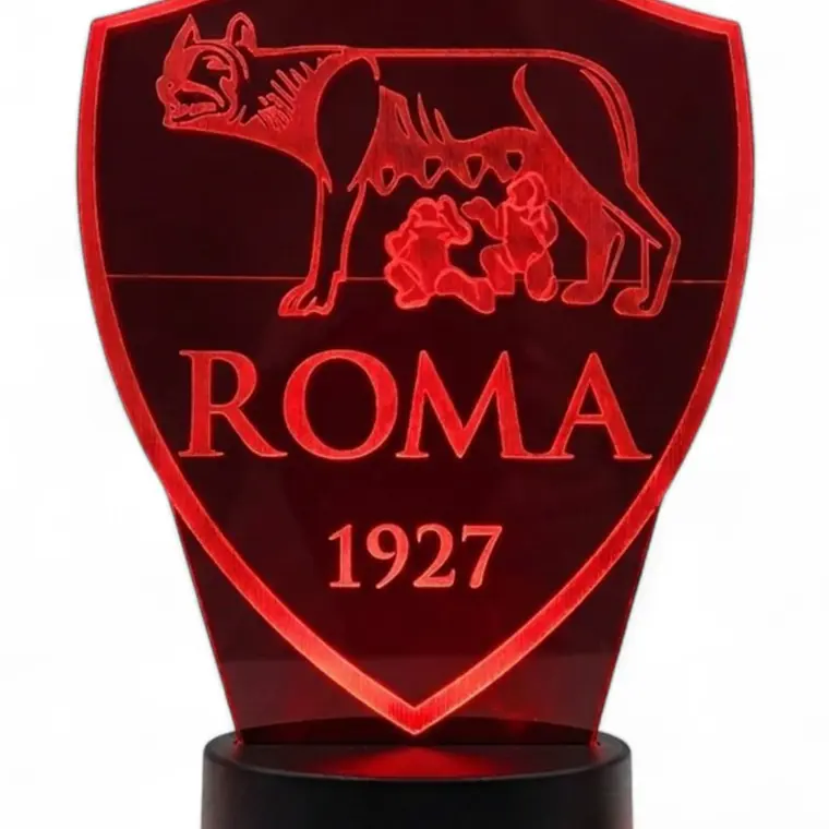 Lampara 3D AS Roma de 7 colores 1