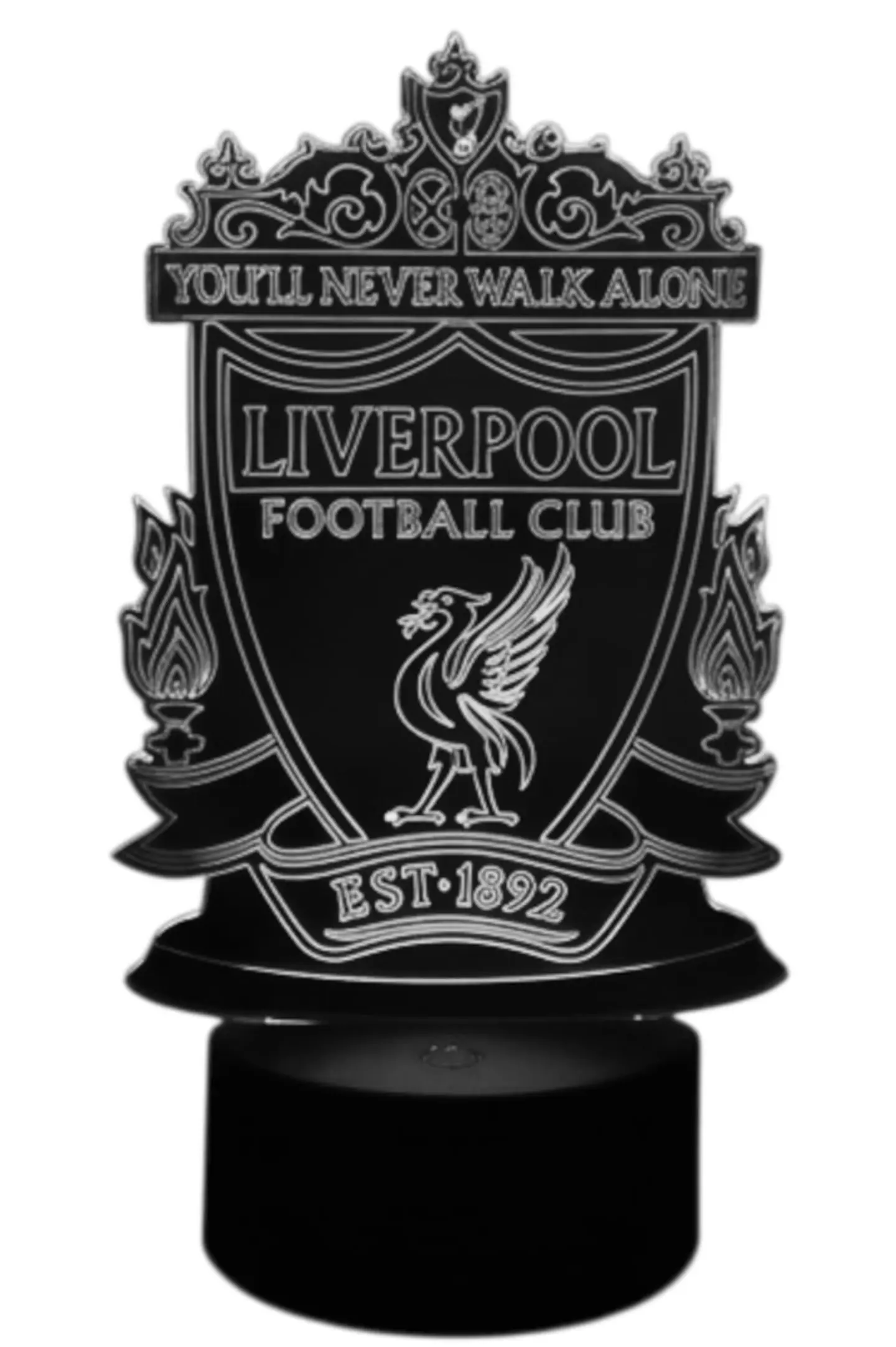 Lampara 3D Liverpool FC de 7 colores 3