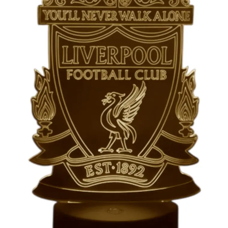 Lampara 3D Liverpool FC de 7 colores 1