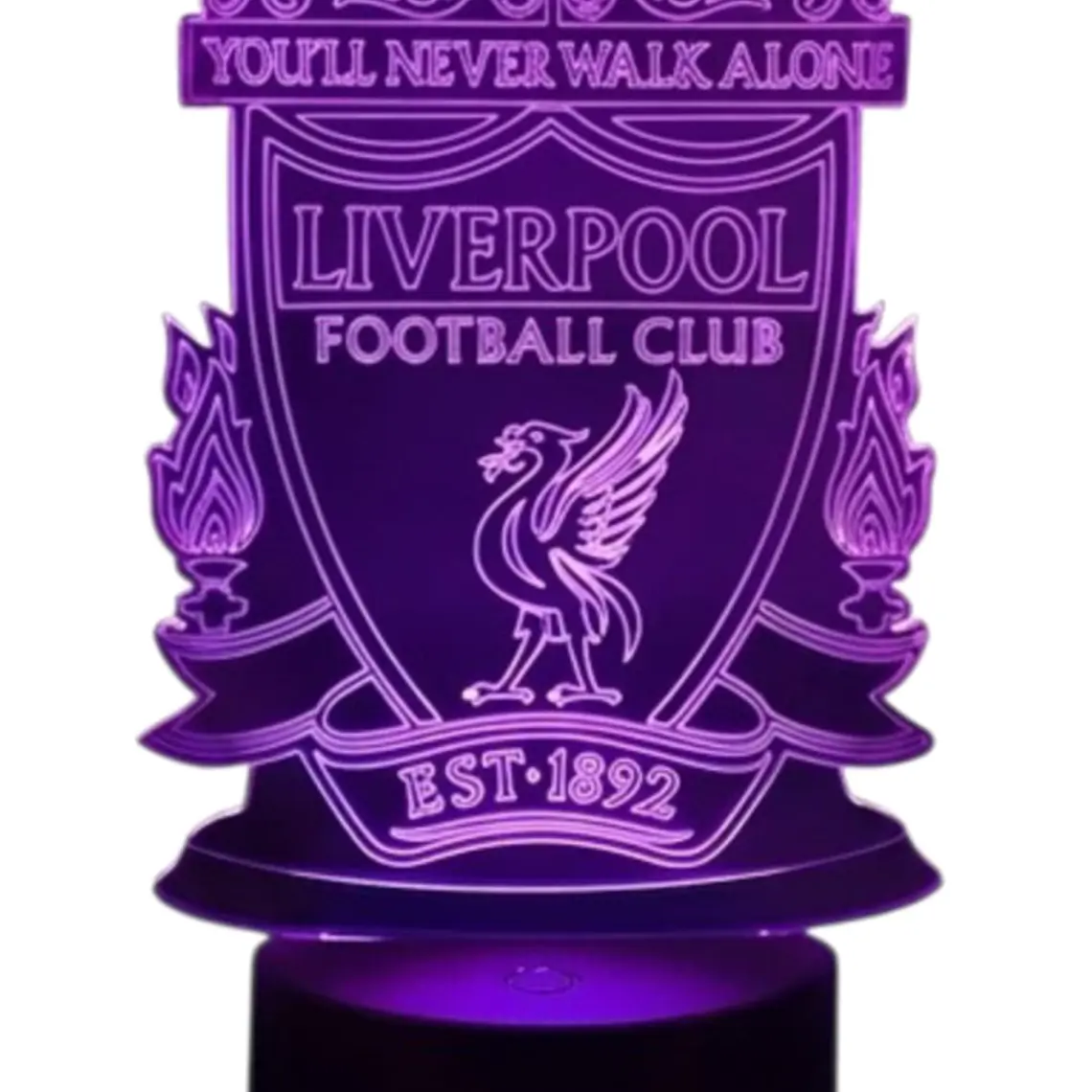 Lampara 3D Liverpool FC de 7 colores 2