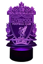 Lampara 3D Liverpool FC de 7 colores - Miniatura 2