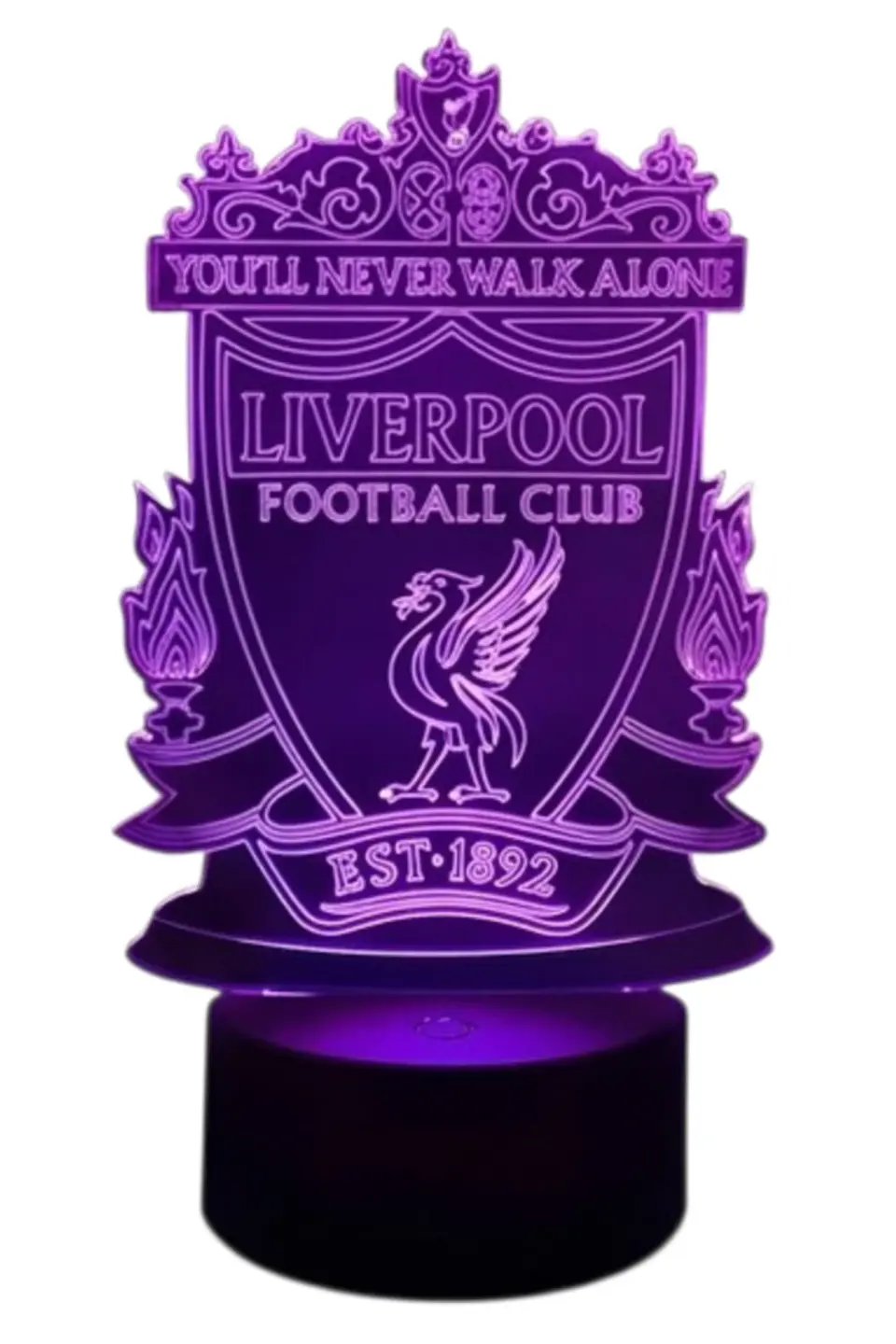 Lampara 3D Liverpool FC de 7 colores 2