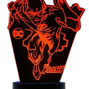 Lampara 3D Flash de 7 colores