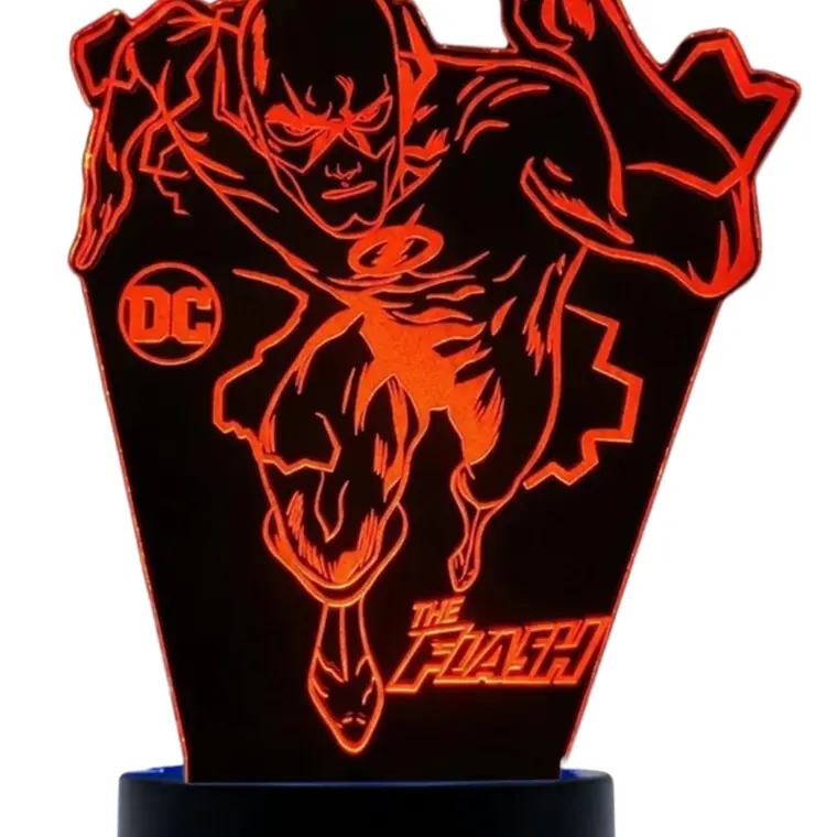 Lampara 3D Flash de 7 colores 1