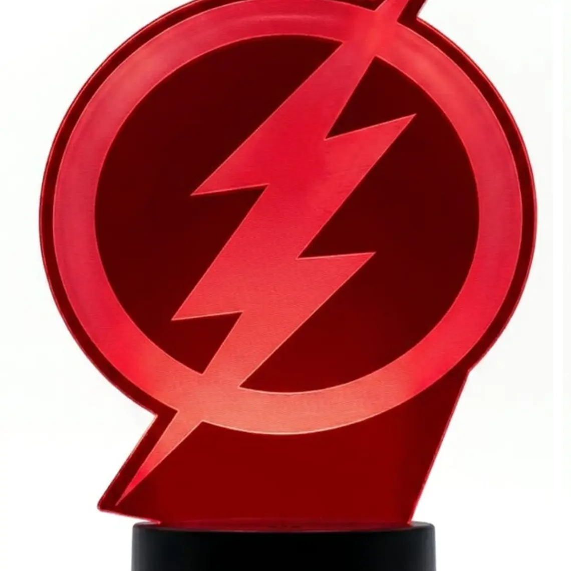 Lampara 3D Logo de Flash de 7 colores 1