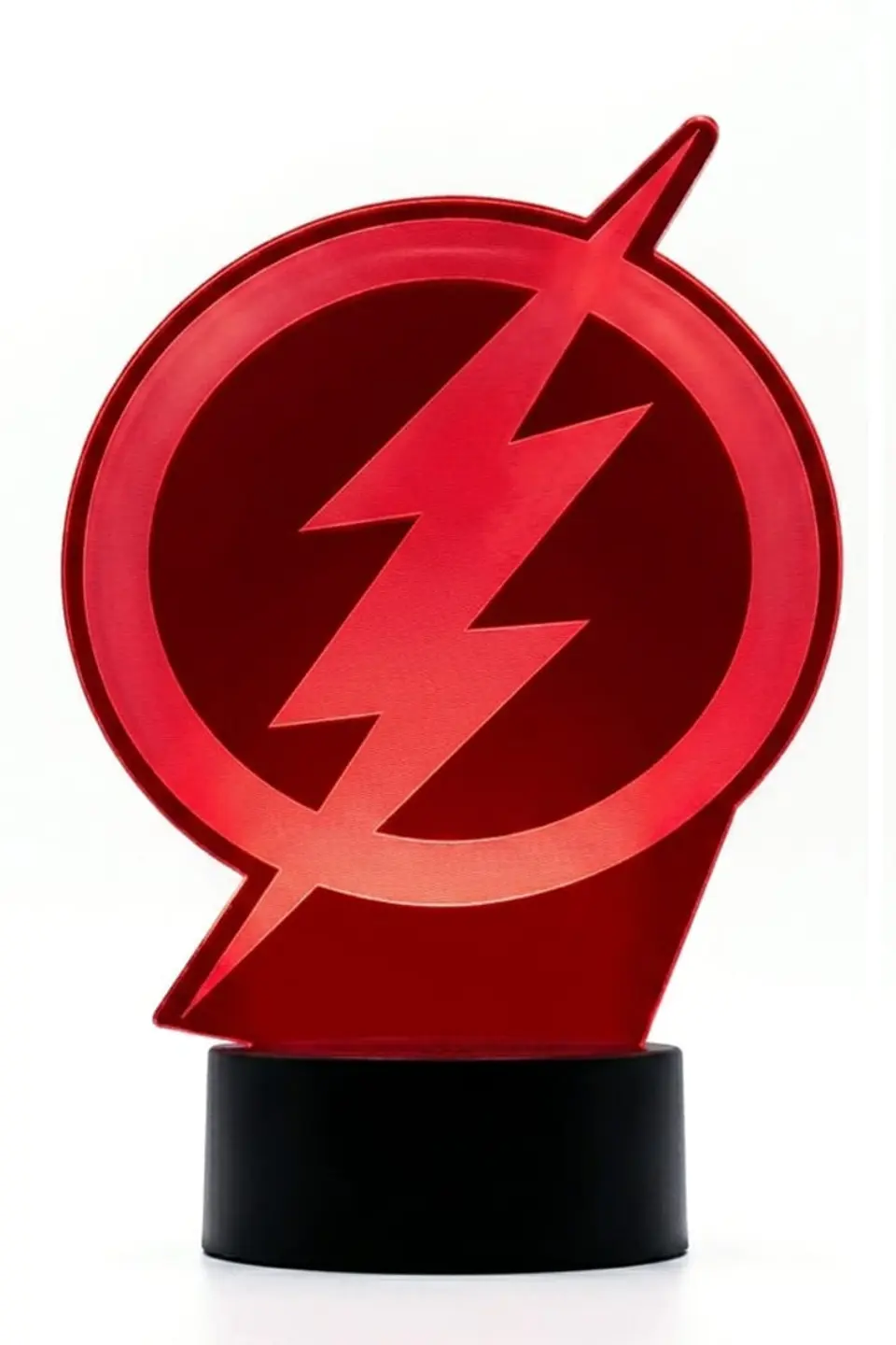 Lampara 3D Logo de Flash de 7 colores 1