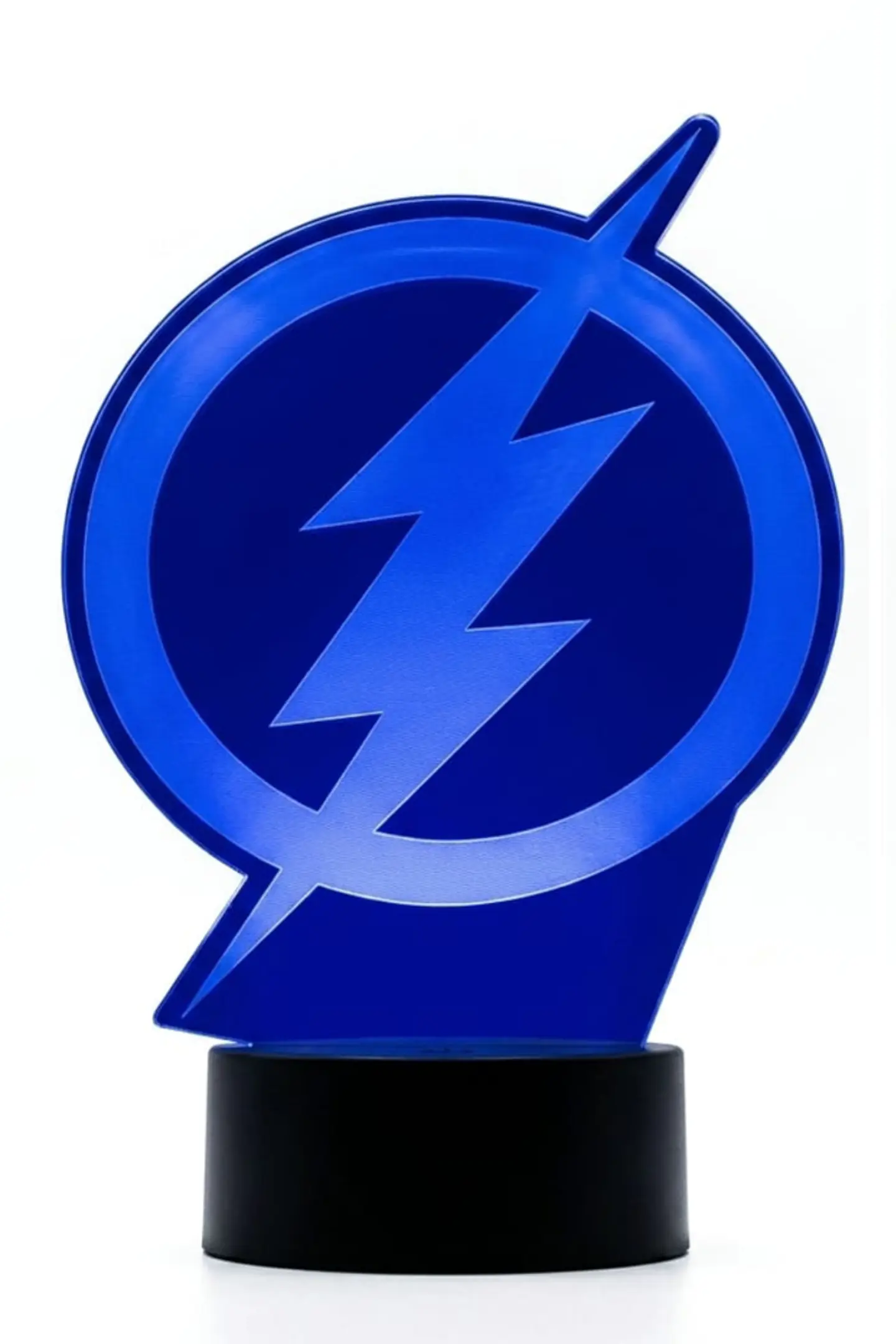 Lampara 3D Logo de Flash de 7 colores 2