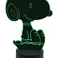 Lampara 3D Snoopy III de 7 colores - Miniatura 2