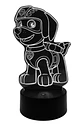 Lampara 3D Zuma Paw Patrol de 7 colores - Miniatura 3