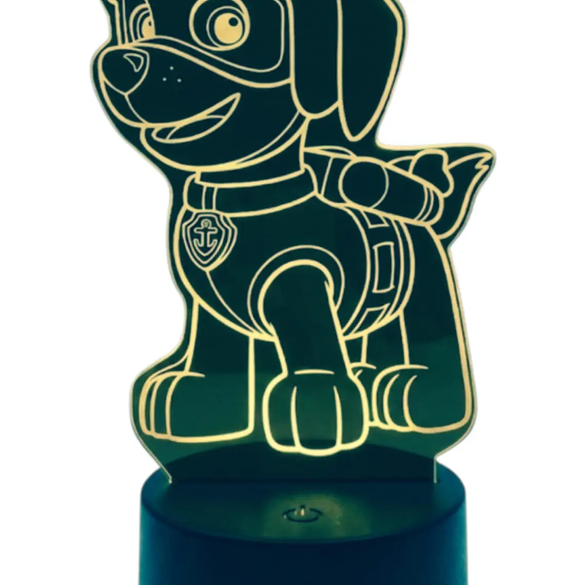Lampara 3D Zuma Paw Patrol de 7 colores 1