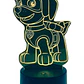 Lampara 3D Zuma Paw Patrol de 7 colores - Miniatura 1