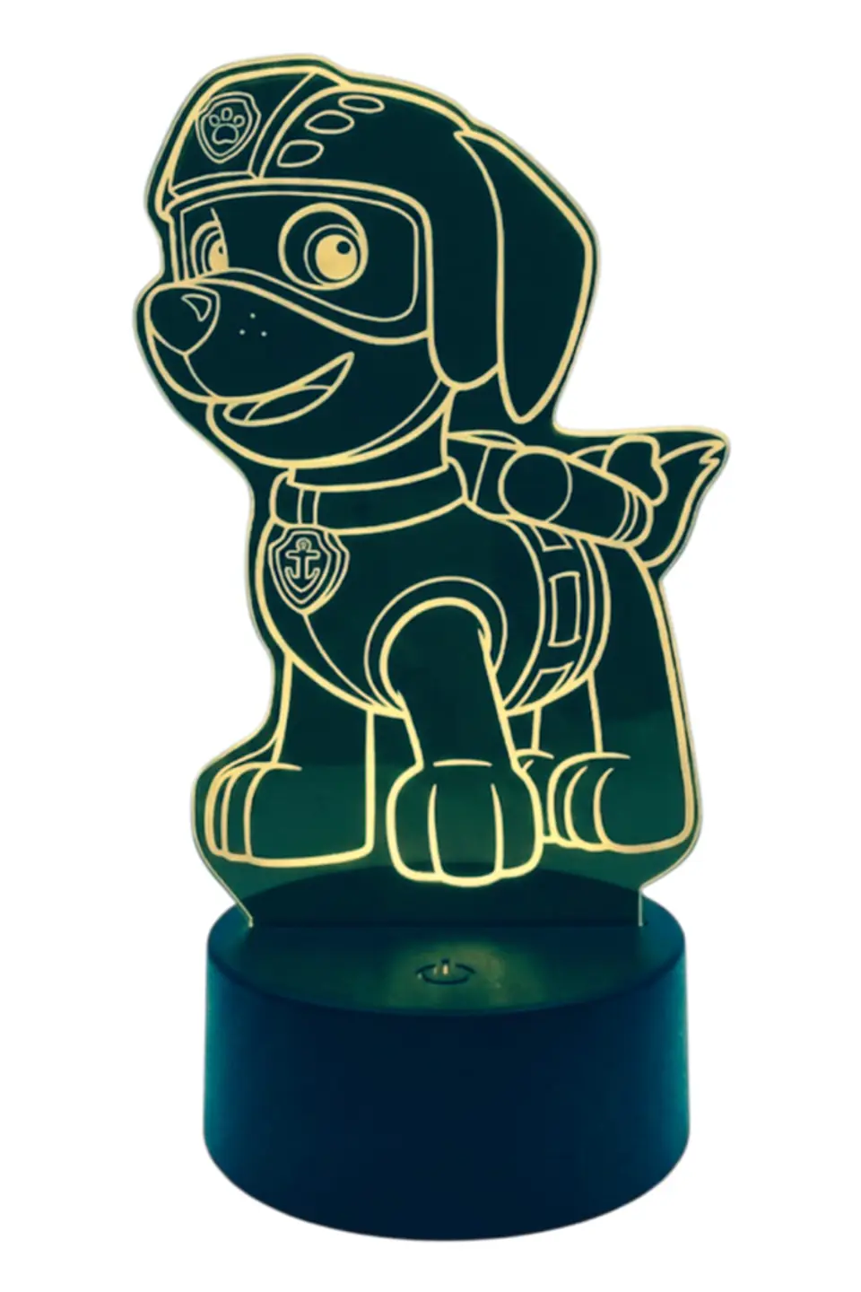 Lampara 3D Zuma Paw Patrol de 7 colores 1