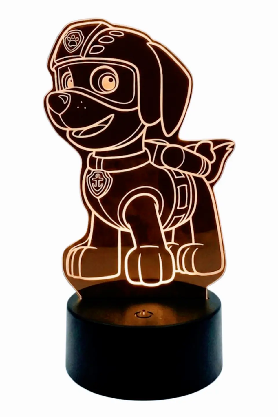 Lampara 3D Zuma Paw Patrol de 7 colores 2