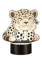 Lampara 3D Cachorro de Leopardo de 7 colores - Miniatura 2