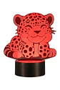 Lampara 3D Cachorro de Leopardo de 7 colores - Miniatura 3