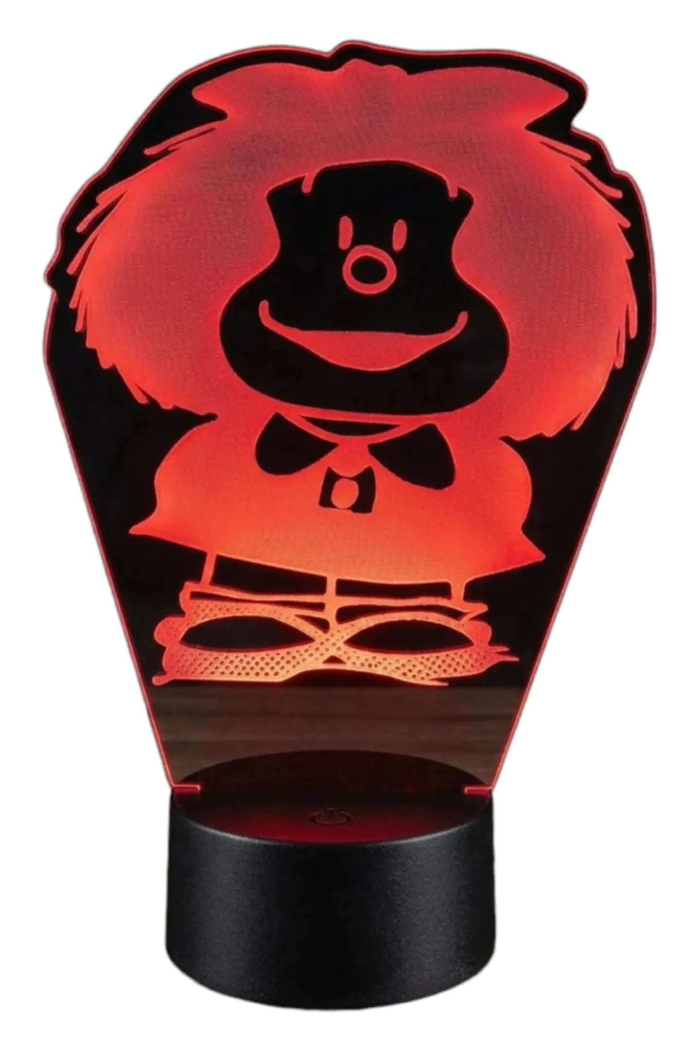 Lampara 3D Mafalda de 7 colores 3