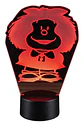 Lampara 3D Mafalda de 7 colores - Miniatura 3
