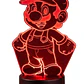 Lampara 3D Mario Bros de 7 colores - Miniatura 3