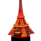 Lampara 3D Torre Eiffel de 7 colores - Miniatura 3