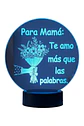 Lampara 3D Dia de la Madre III de 7 colores - Miniatura 2