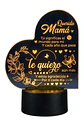 Lampara 3D Dia de la Madre IV de 7 colores - Miniatura 1
