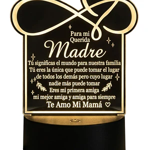 Lampara 3D Dia de la Madre V de 7 colores