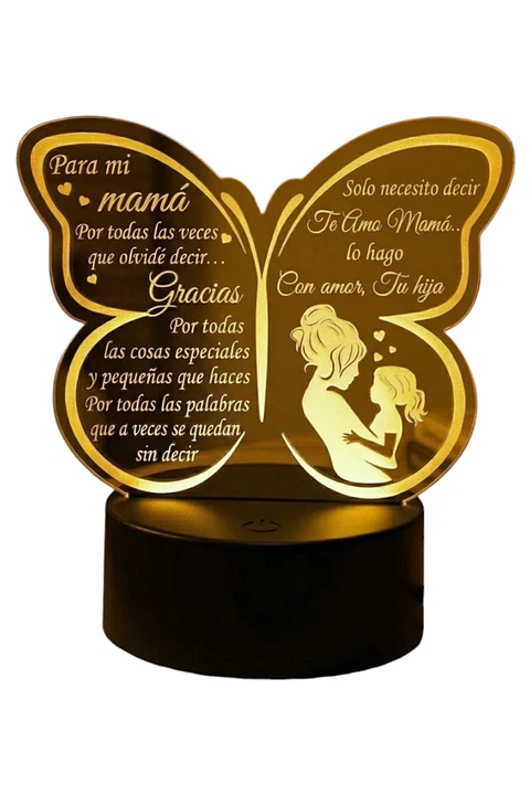 Lampara 3D Dia de la Madre VI de 7 colores