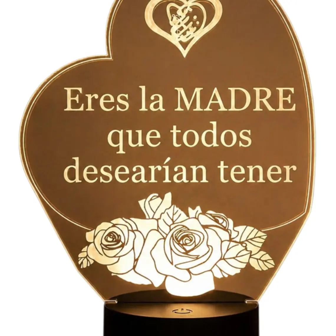 Lampara 3D Dia de la Madre X de 7 colores- COPIA 1