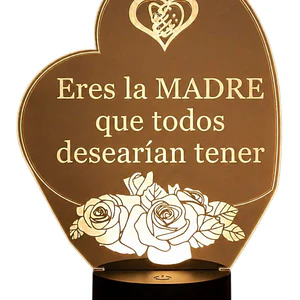 Lampara 3D Dia de la Madre X de 7 colores- COPIA