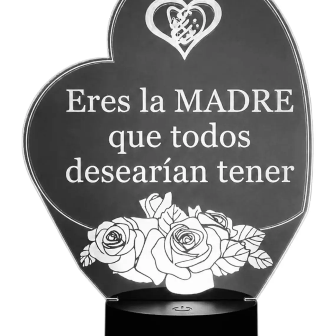 Lampara 3D Dia de la Madre X de 7 colores- COPIA 3
