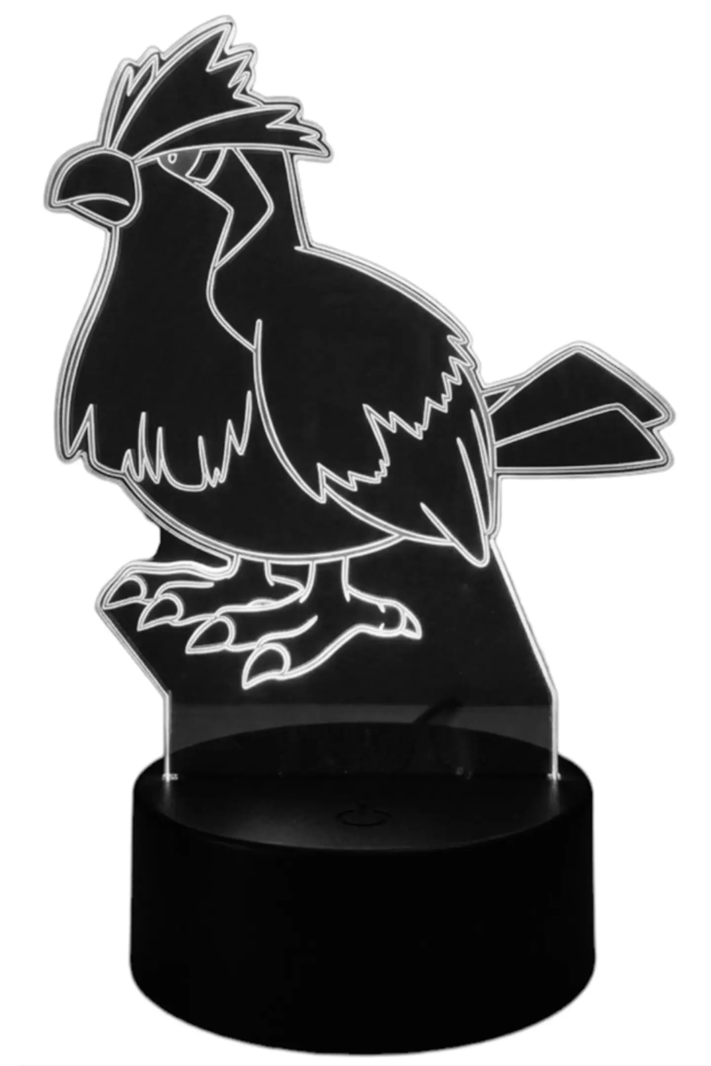 Lampara 3D Pidgey (Pokemon) de 7 colores 2