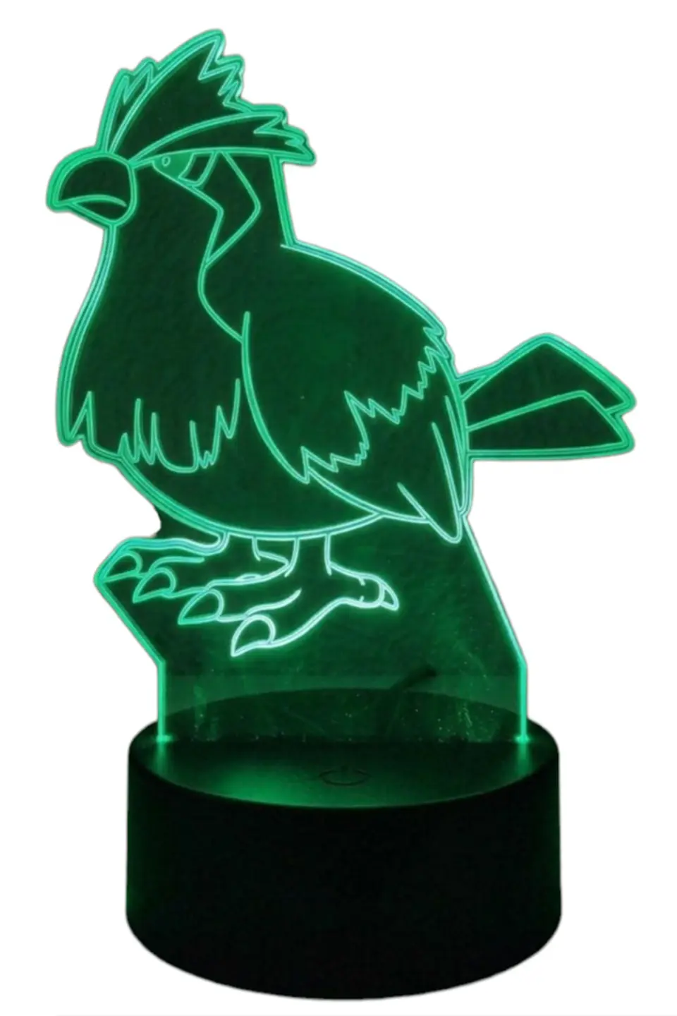 Lampara 3D Pidgey (Pokemon) de 7 colores 4