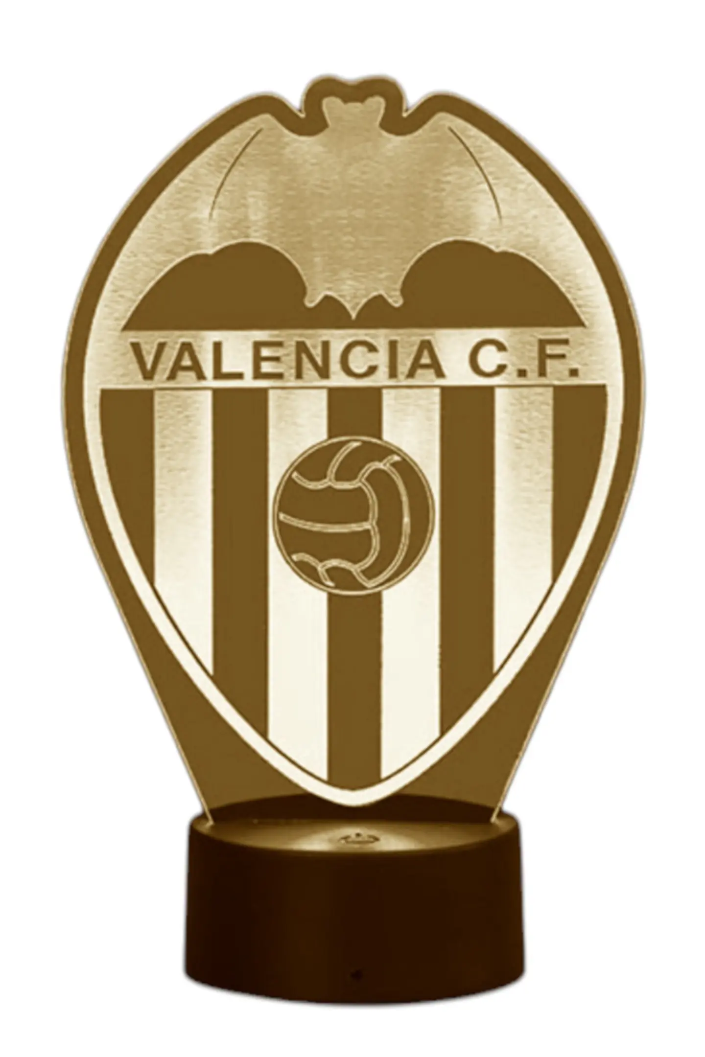 Lampara 3D Valencia CF de 7 colores 1