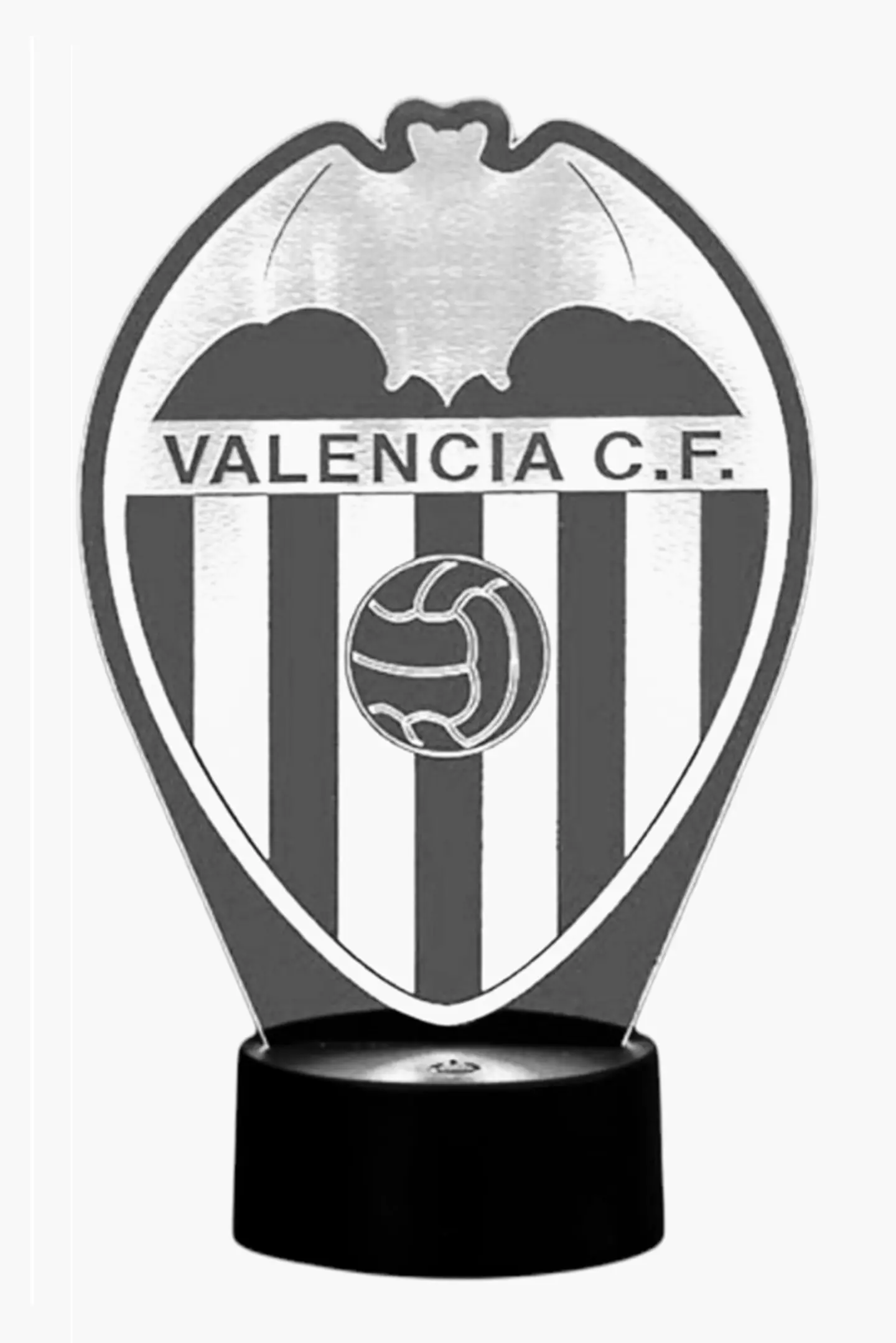 Lampara 3D Valencia CF de 7 colores 2
